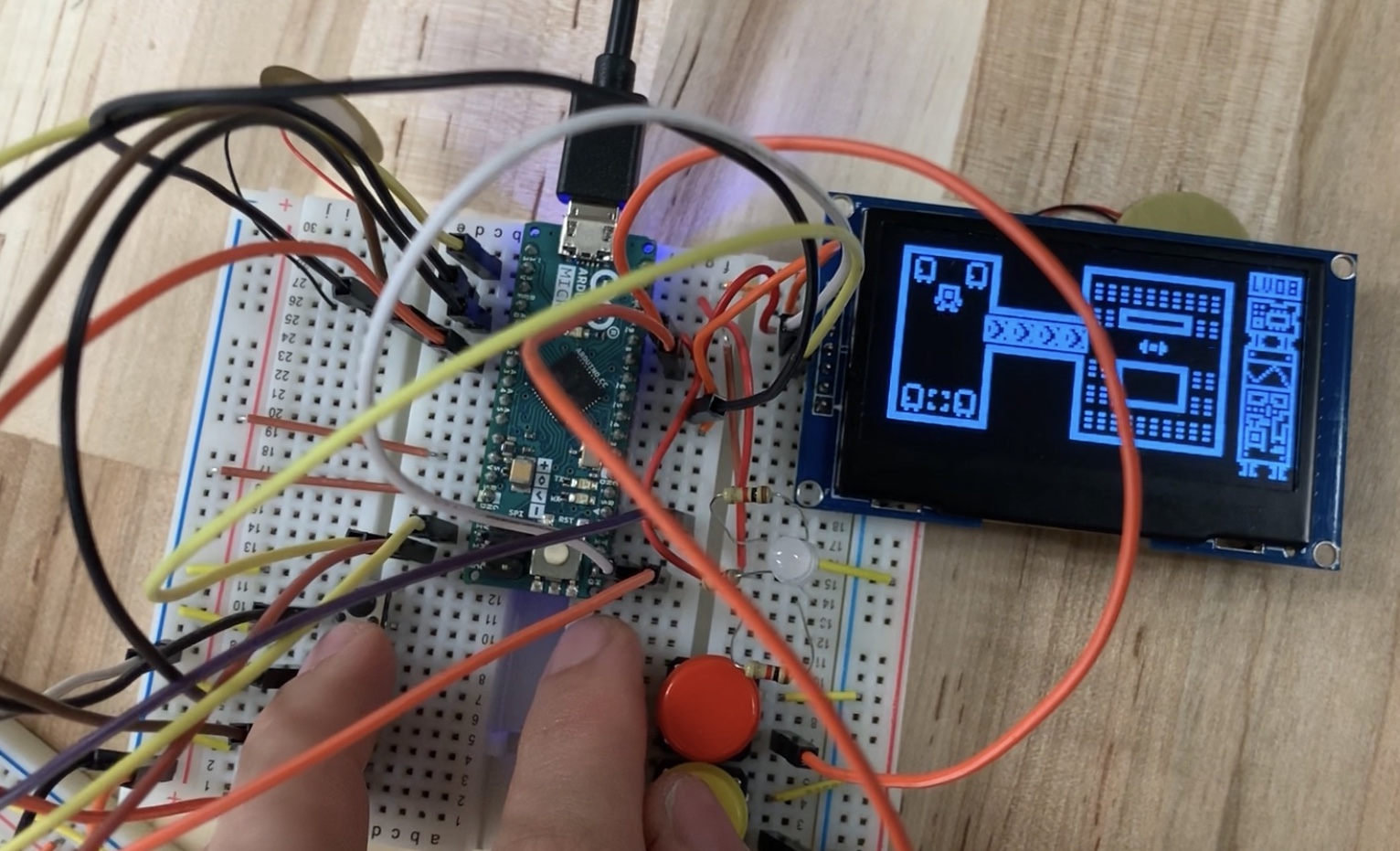 Now the screen works!